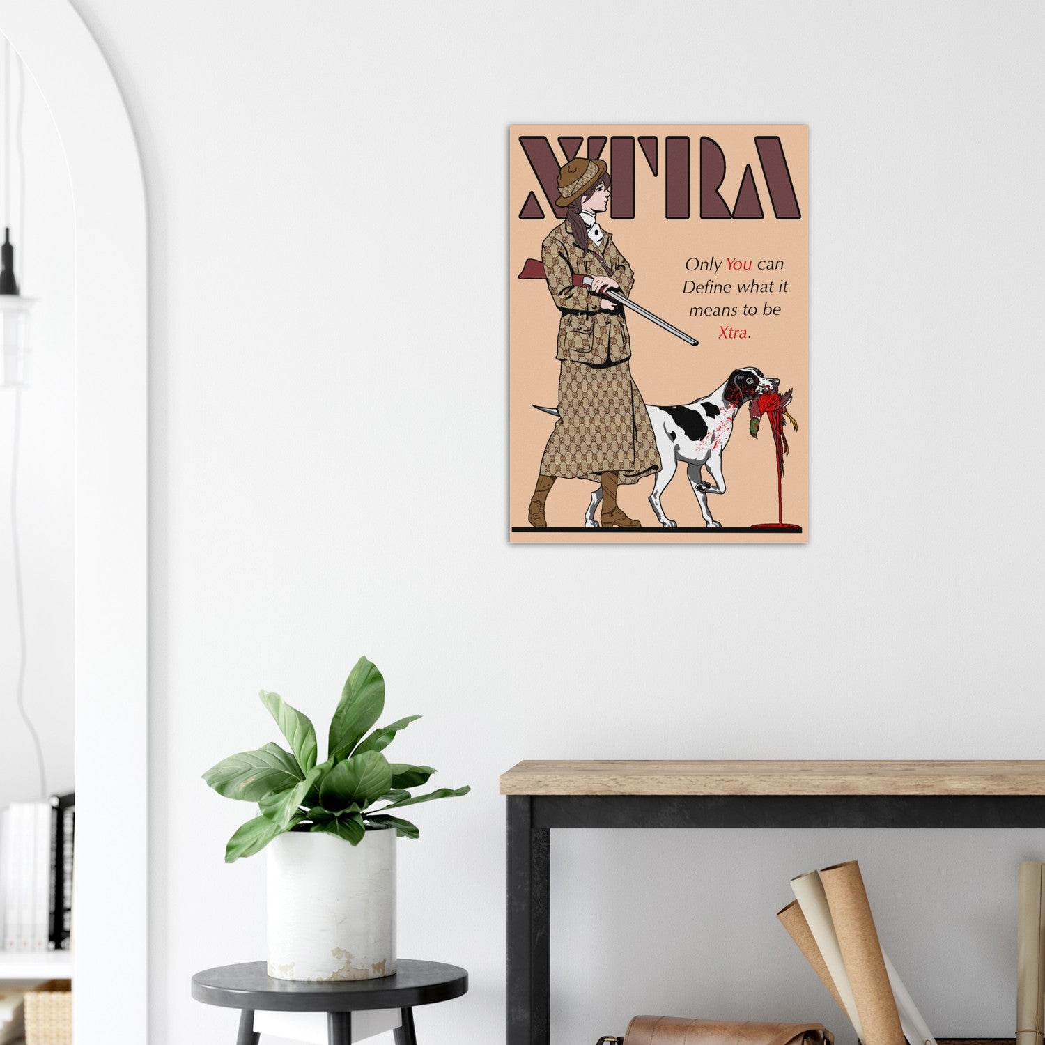 "Dog Hunt" Premium Matte Poster